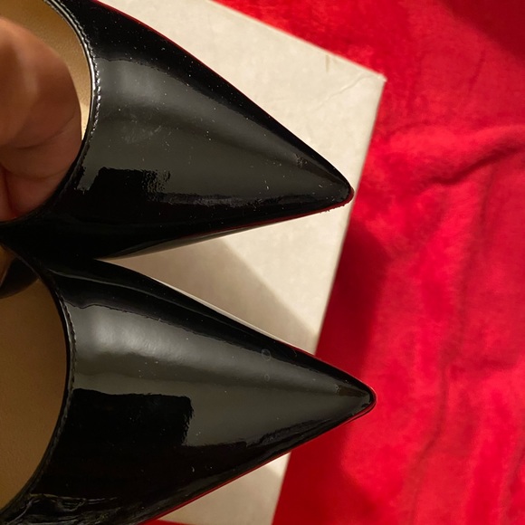 Jimmy Choo Black Patent Anouk Heel - Picture 3 of 8